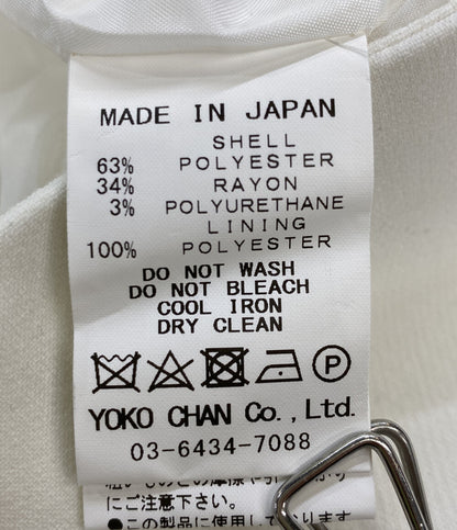 YOKO CHAN 七分袖ワンピース YCD-923-867 パール レディース SIZE 36 ヨーコチャン