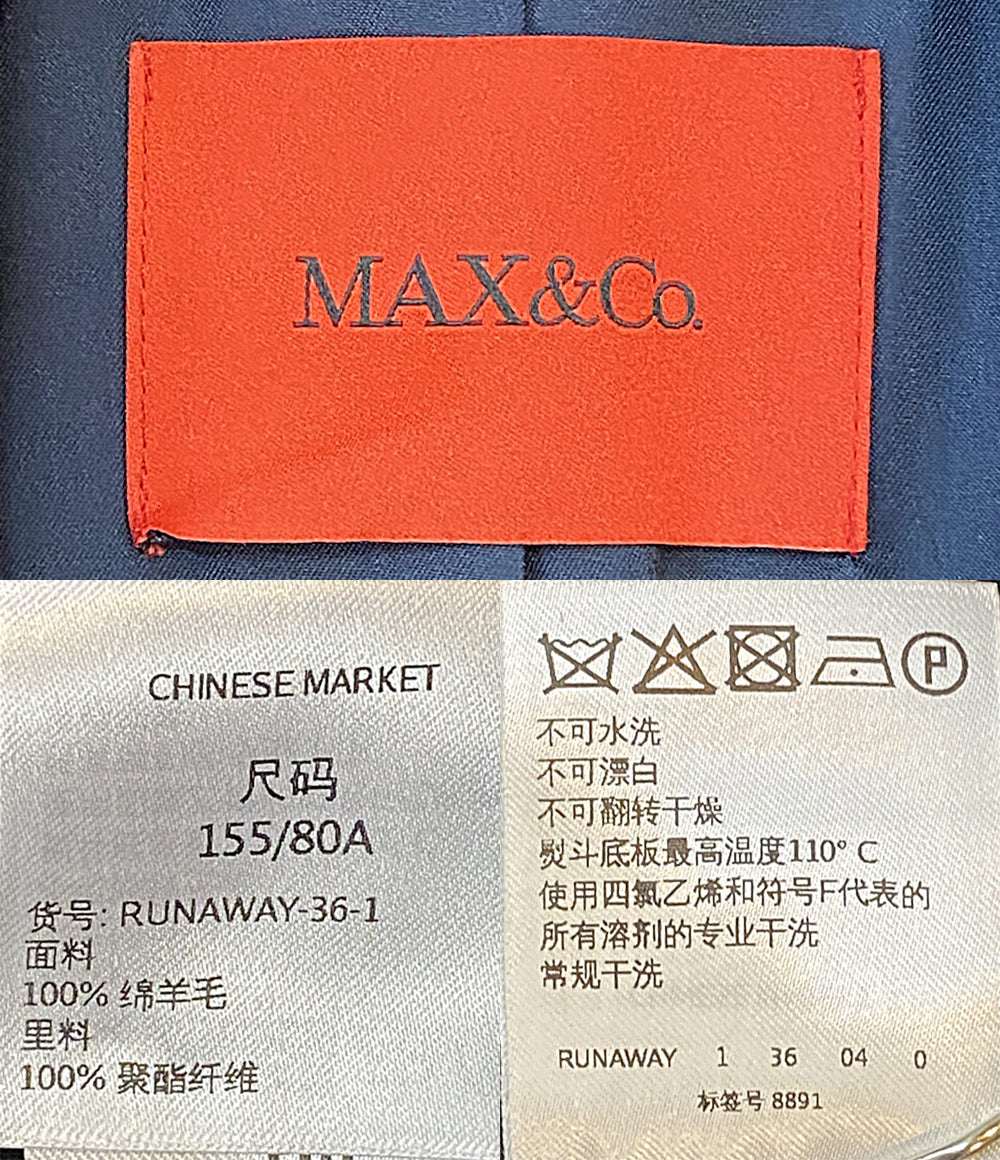 MAX&CO コート ラナウェイ レディース SIZE 36 マックスアンドコー