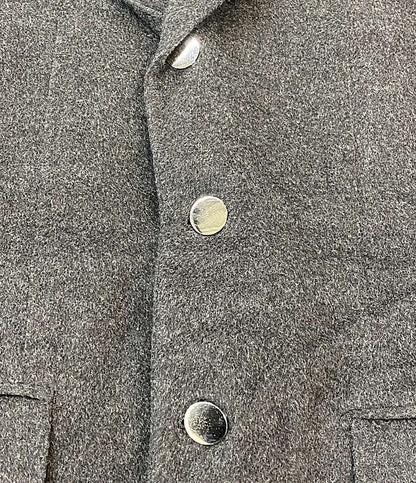 TOMORROWLAND テーラードジャケット カシミヤ2Bジャケット グレー メンズ SIZE 46 トゥモローランド