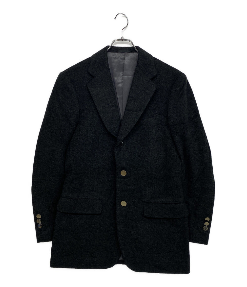 TOMORROWLAND テーラードジャケット カシミヤ2Bジャケット グレー メンズ SIZE 46 トゥモローランド