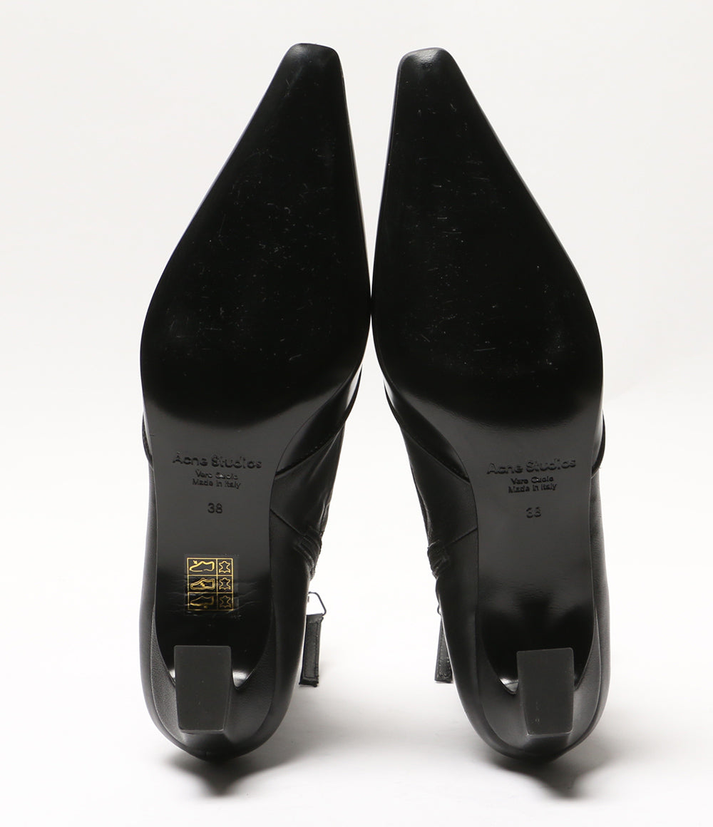 美品 ACNE STUDIOS ブーツ fn-wn-shoe000695 ブラック レディース SIZE 38 アクネストゥディオズ