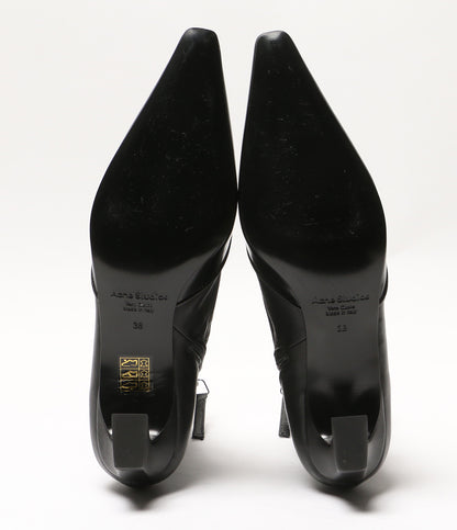 美品 ACNE STUDIOS ブーツ fn-wn-shoe000695 ブラック レディース SIZE 38 アクネストゥディオズ