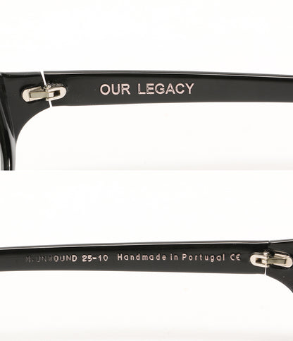 OUR LEGACY サングラス ブラック 25-10 レディース アワーレガシー