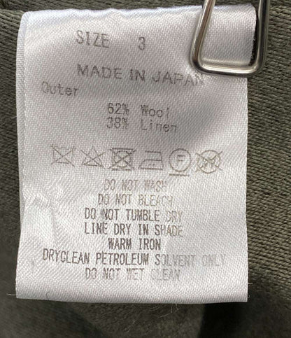 marka モッズコート M-51 wool×linen backsatin M22C-10CO01C メンズ SIZE 3 マーカ