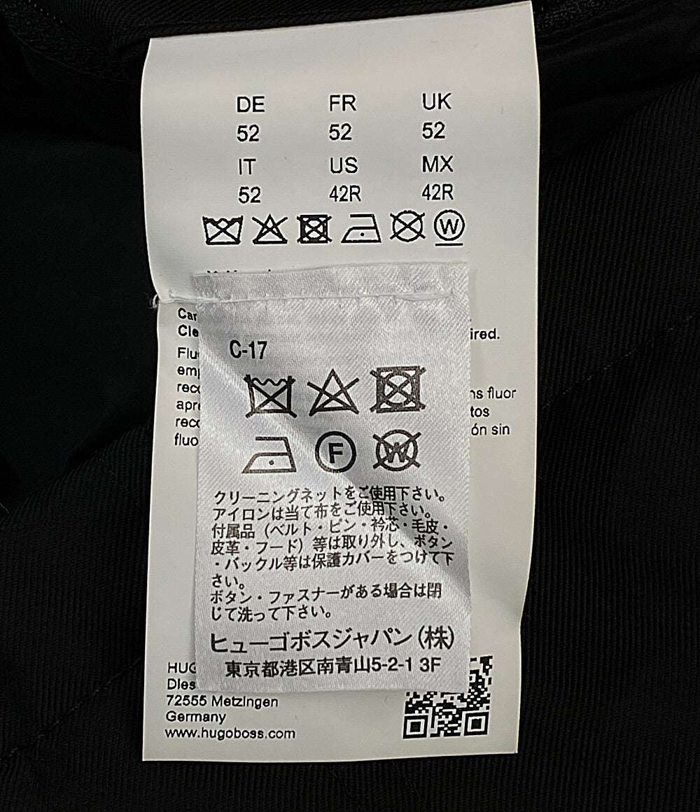 HUGO BOSS ダウンジャケット ブラック メンズ SIZE 52 ヒューゴボス