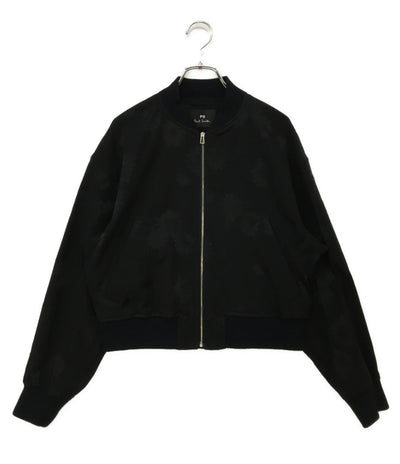PAUL SMITH ブルゾン ジャガード 花柄 ブラック レディース SIZE 40 ポール・スミス