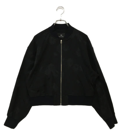 PAUL SMITH ブルゾン ジャガード 花柄 ブラック レディース SIZE 40 ポール・スミス