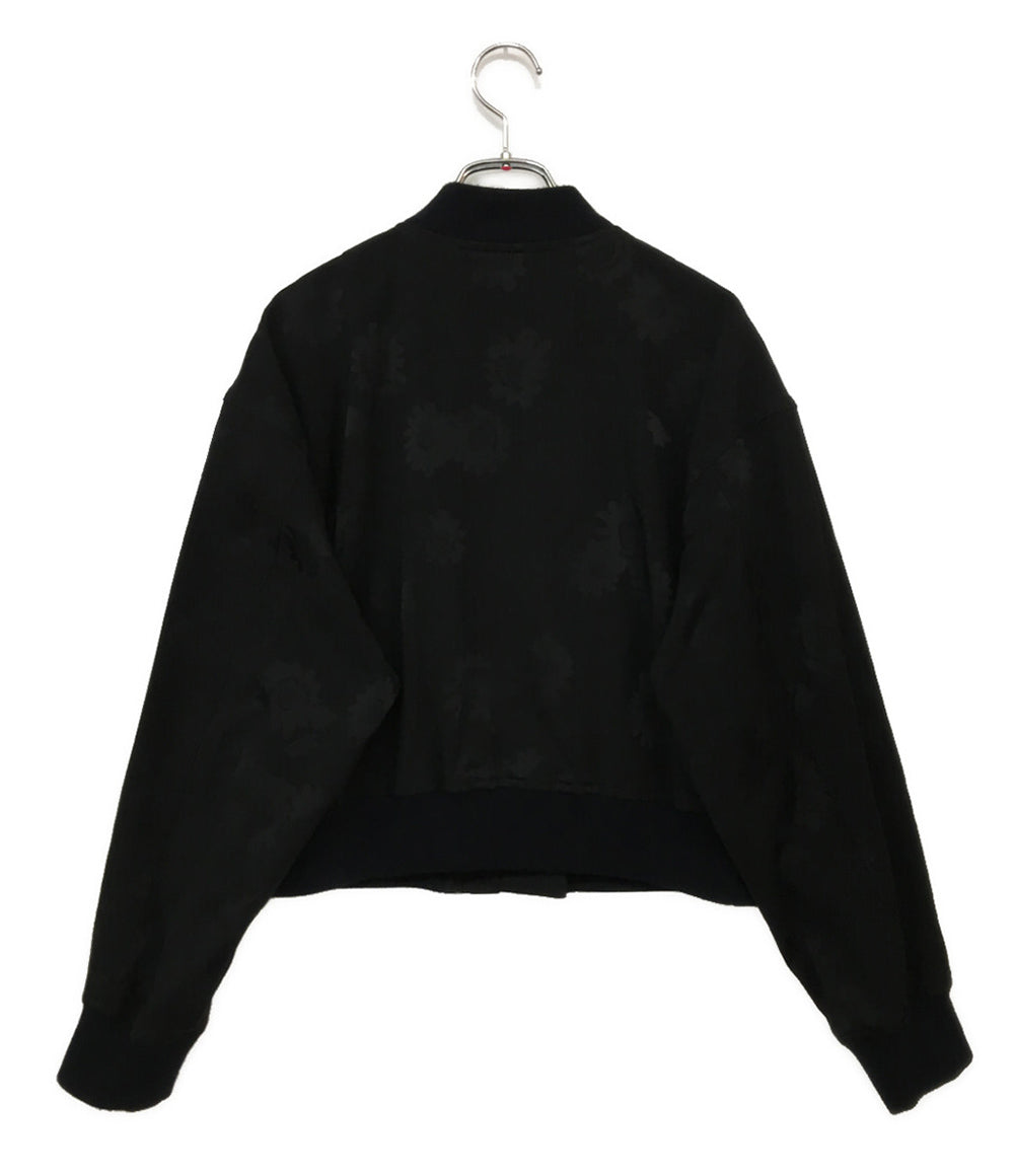 PAUL SMITH ブルゾン ジャガード 花柄 ブラック レディース SIZE 40 ポール・スミス