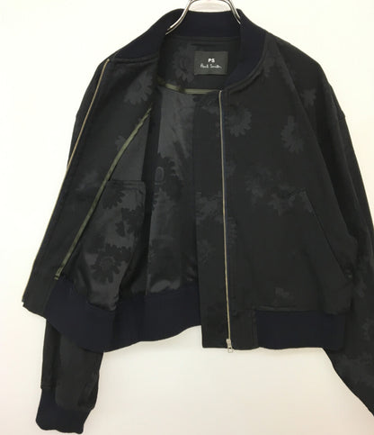 PAUL SMITH ブルゾン ジャガード 花柄 ブラック レディース SIZE 40 ポール・スミス