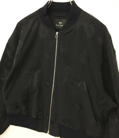 PAUL SMITH ブルゾン ジャガード 花柄 ブラック レディース SIZE 40 ポール・スミス