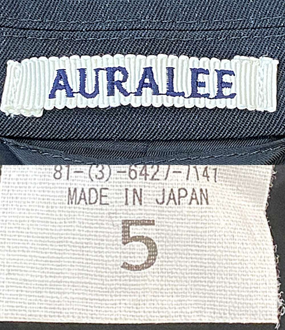 AURALEE テーラードジャケット LIGHT WOOL MAX GABARDINE A23AJ01MG メンズ SIZE 5 オーラリー