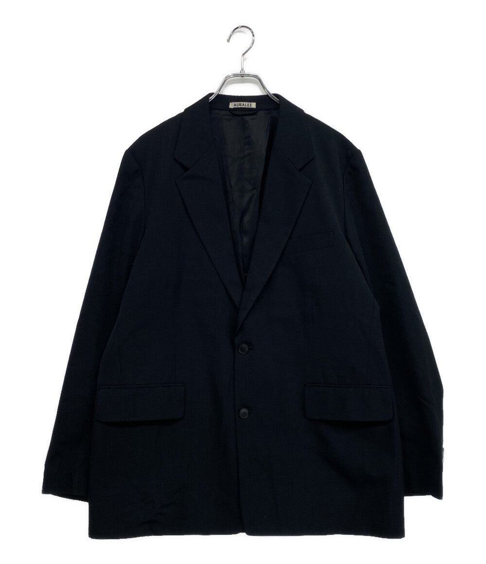 AURALEE テーラードジャケット LIGHT WOOL MAX GABARDINE A23AJ01MG メンズ SIZE 5 オーラリー