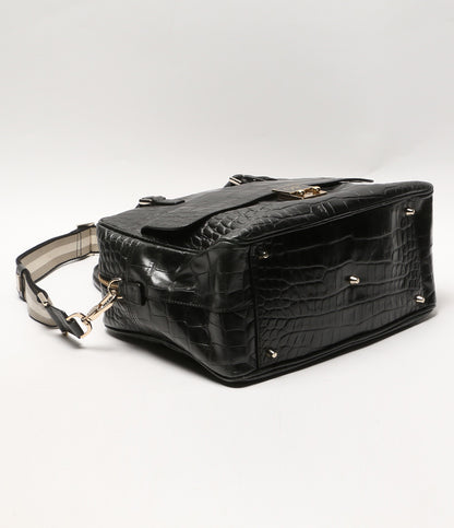 ANYA HINDMARCH トートバッグ カーカー クロコ型押し レディース アニヤハインドマーチ