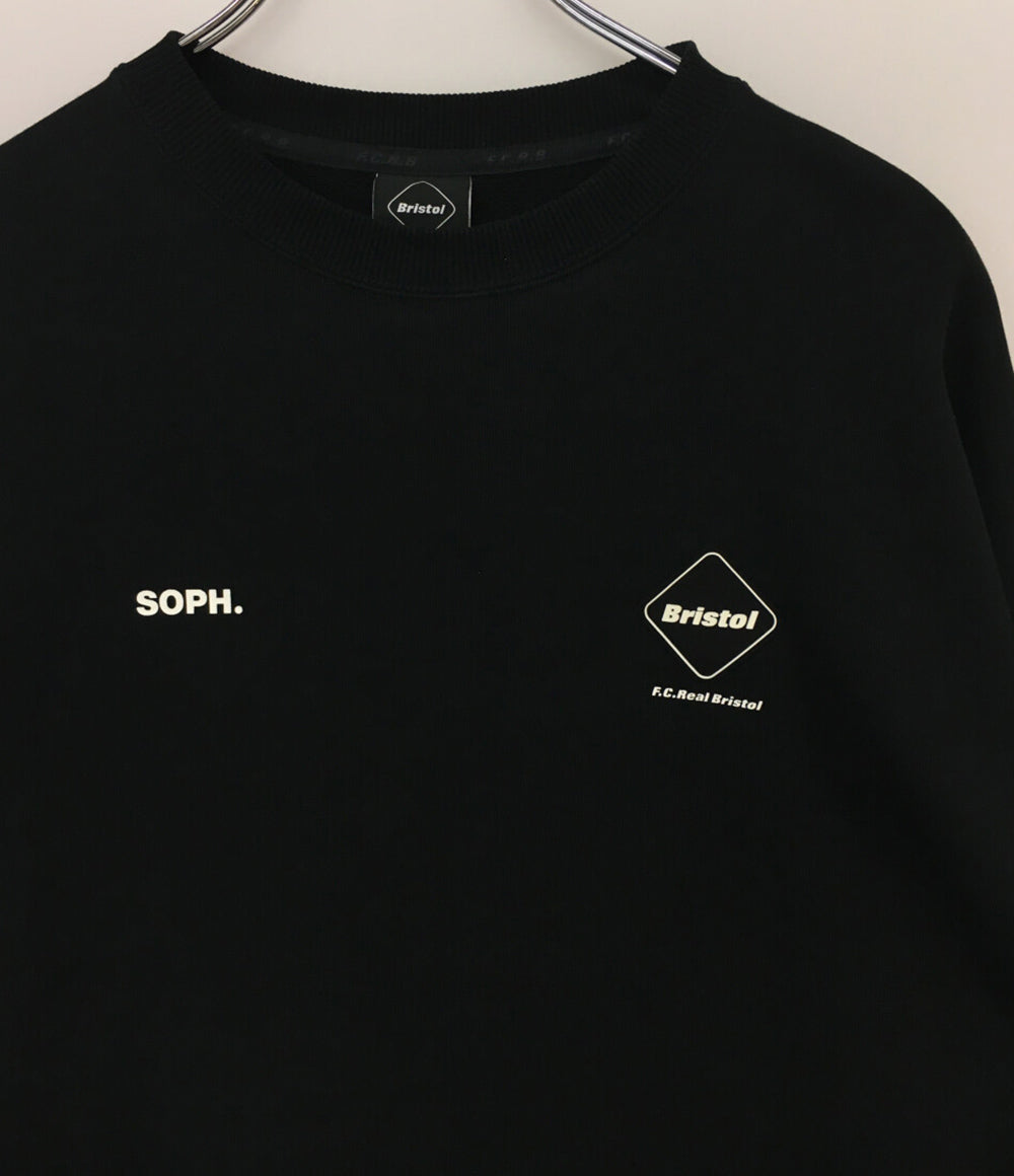 Bristol ブリストル スウェット FCRB-240079 ロゴ ブラック メンズ SIZE S