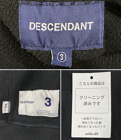 DESCENDANT × Ron Herman ロンハーマン パーカー ブラック メンズ SIZE 3 ディセンダント