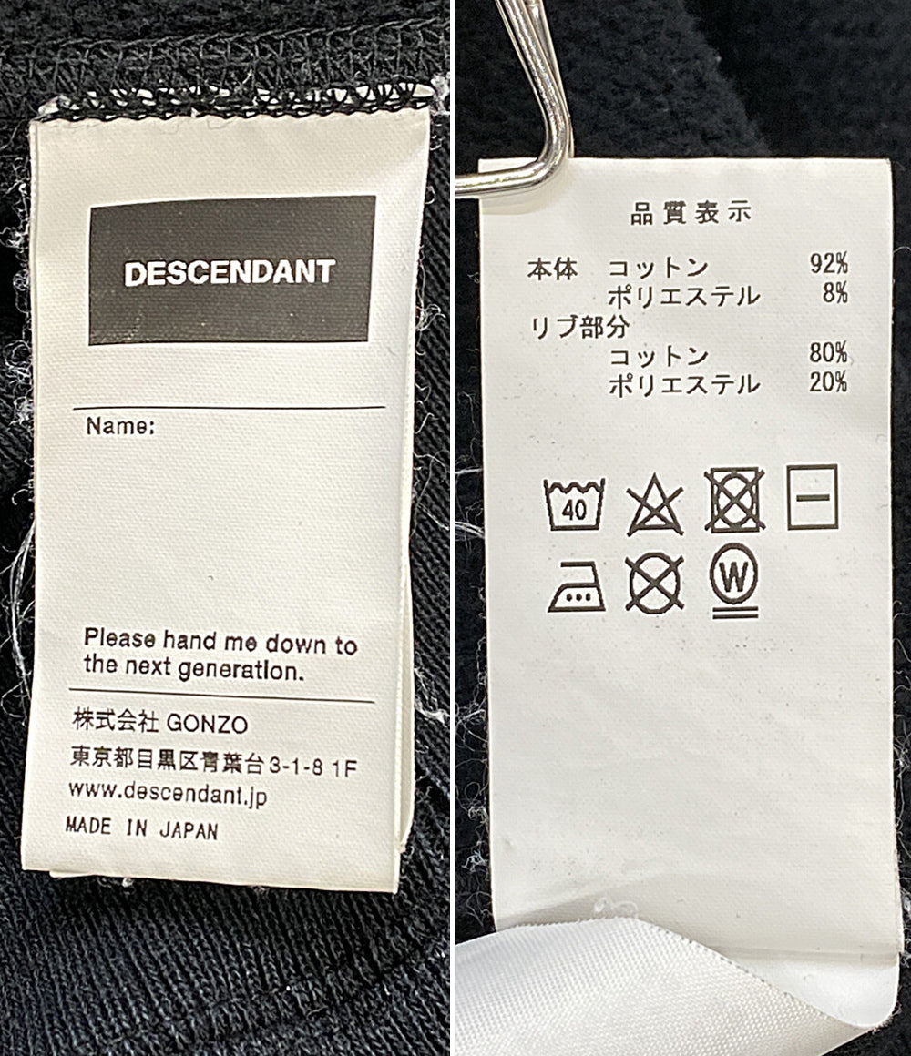 DESCENDANT × Ron Herman ロンハーマン パーカー ブラック メンズ SIZE 3 ディセンダント