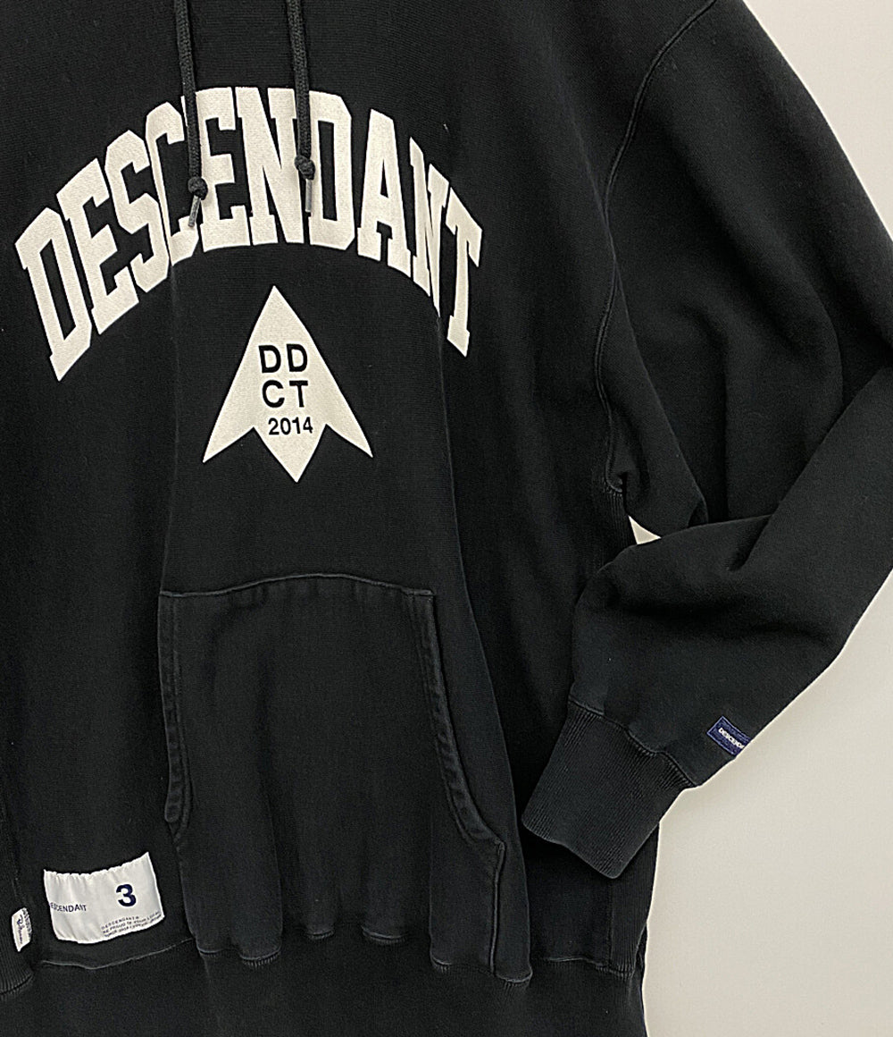 DESCENDANT × Ron Herman ロンハーマン パーカー ブラック メンズ SIZE 3 ディセンダント