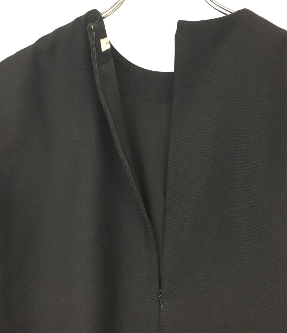 CLANE カットソー スリーブレスロングトップス ブラック レディース SIZE 1 クラネ