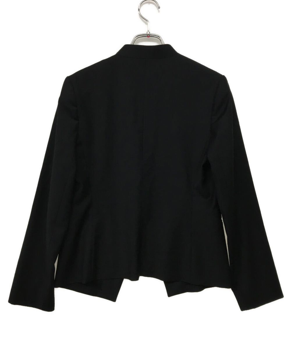 theory luxe 03-9904120 ノーカラージャケット レディース SIZE 40 セオリーリュクス