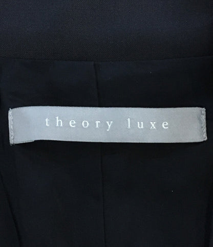 theory luxe 03-9904120 ノーカラージャケット レディース SIZE 40 セオリーリュクス
