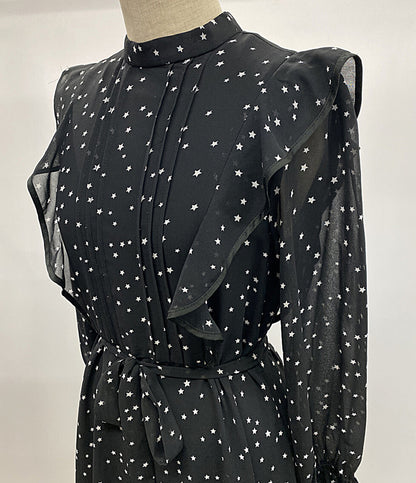 AMERI 長袖ワンピース ブラック スター 017250124 レディース SIZE - アメリ