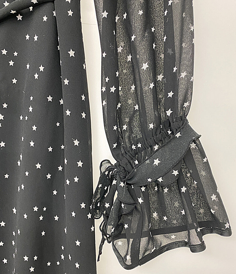 AMERI 長袖ワンピース ブラック スター 017250124 レディース SIZE - アメリ