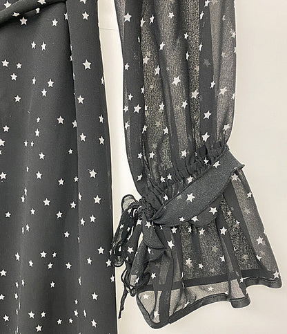 AMERI 長袖ワンピース ブラック スター 017250124 レディース SIZE - アメリ