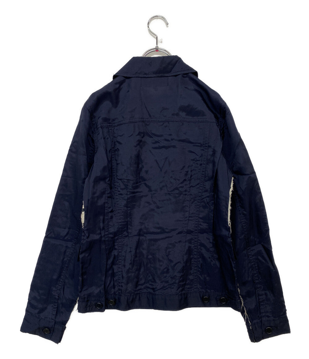 TRICOT COMME des GARCONS ジャケット ネイビー TT-J018 レディース SIZE M トリココムデギャルソン