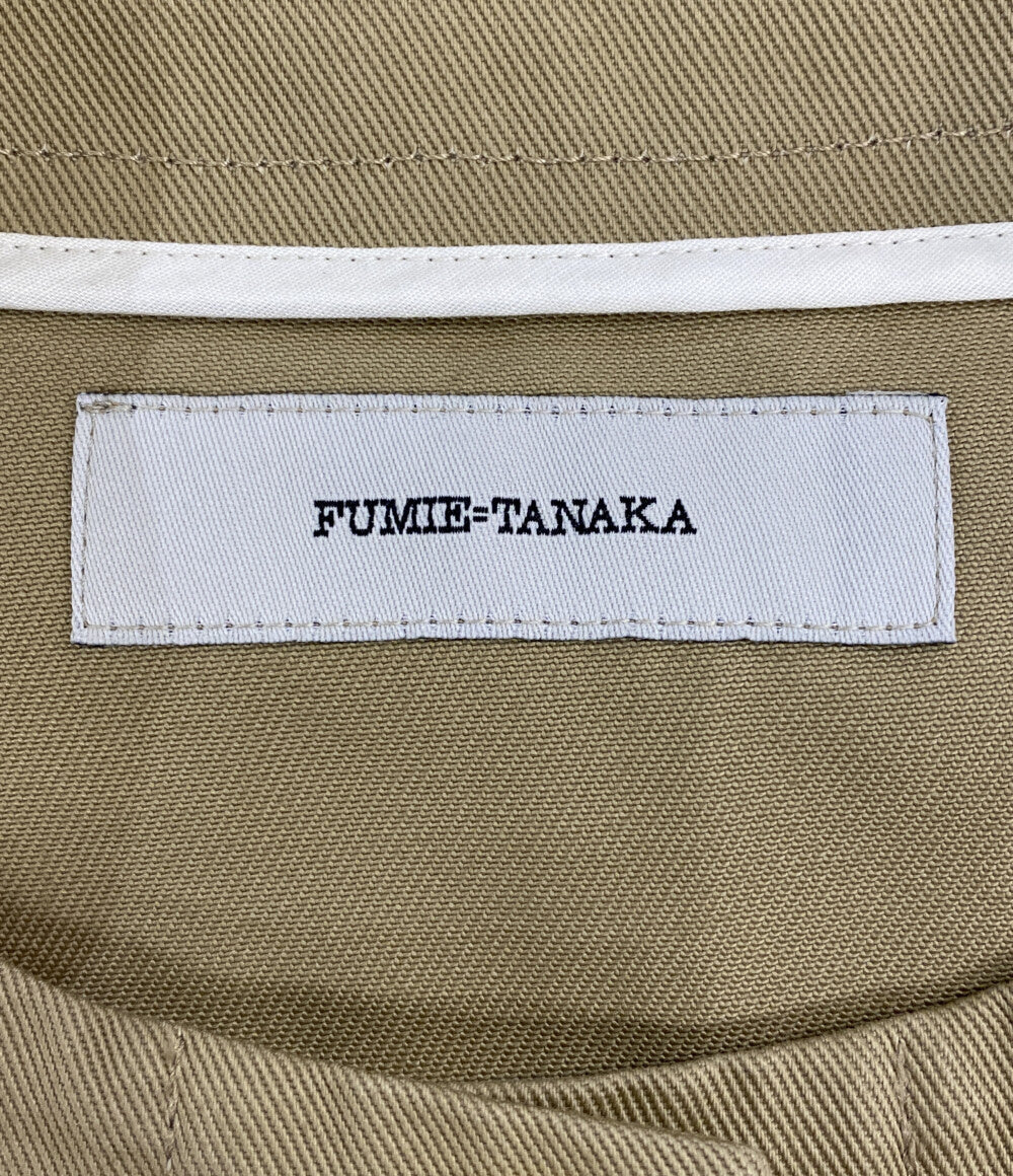 美品 FUMIE TANAKA フミエタナカ ベスト 2025ss diamound cut VE F25S-06 レディース SIZE 2