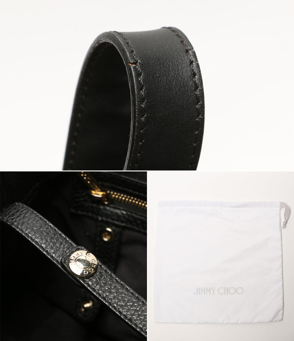 JIMMY CHOO ソフィアスターエンボストートバッグ ブラック レディース ジミーチュウ