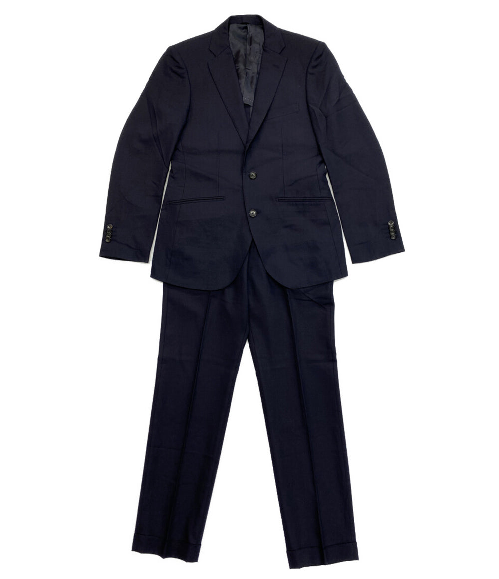 Ermenegildo Zegna スーツ テーラードジャケット ウール ネイビー メンズ SIZE 46 エルメネジルド ゼニア