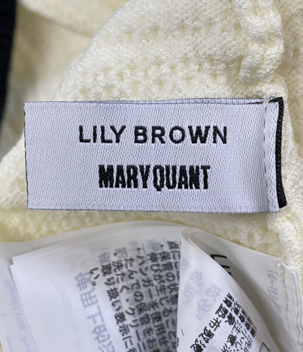 美品 Lily Brown×MARY QUANT リリーブラウン キャミソールワンピース 24AW LWNO244119 レディース SIZE ONE SIZE マリークヮント
