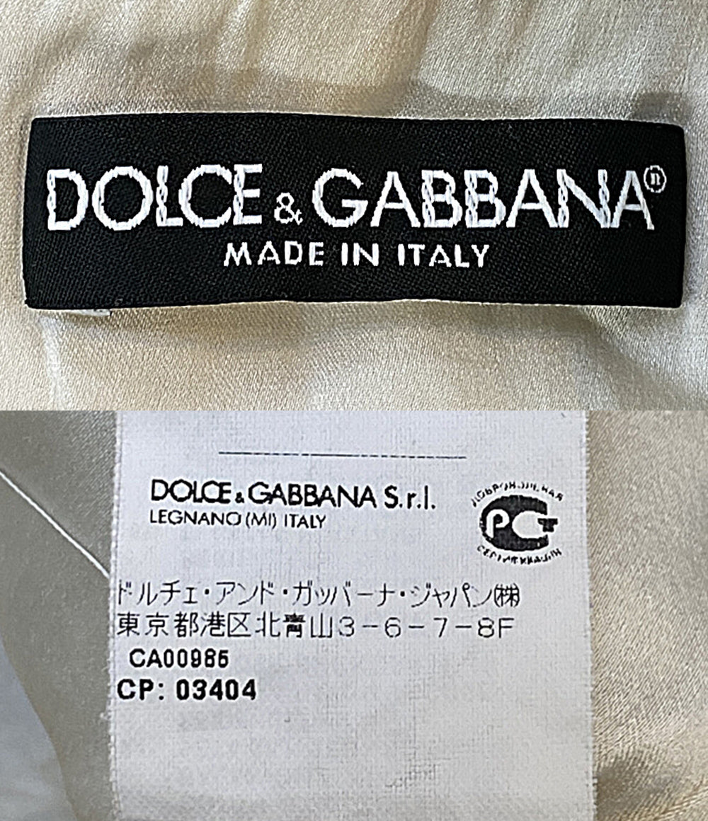 DOLCE & GABBANA ノースリーブワンピース マヨリカドレス レディース SIZE 36 ドルチェアンドガッバーナ