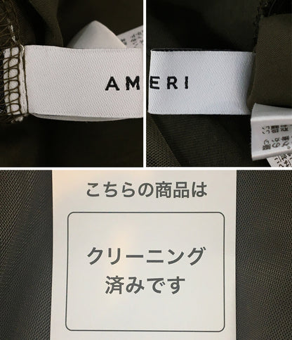 AMERI カットソー チョーカーシアートップス カーキ 0181420080 レディース SIZE - アメリ