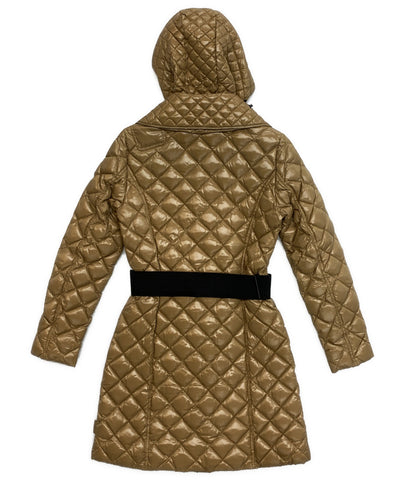MONCLER キルティングベルト付き ダウンコート レディース SIZE - モンクレール