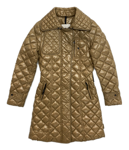 MONCLER キルティングベルト付き ダウンコート レディース SIZE - モンクレール