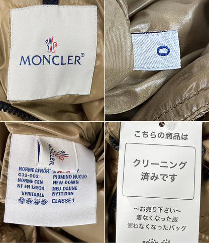 MONCLER キルティングベルト付き ダウンコート レディース SIZE - モンクレール