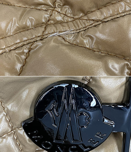 MONCLER キルティングベルト付き ダウンコート レディース SIZE - モンクレール