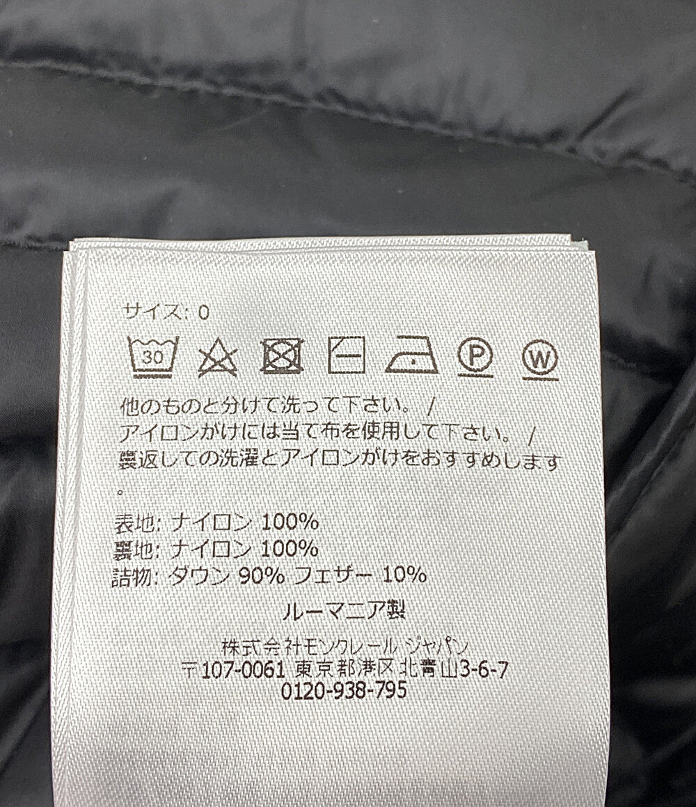 美品 MONCLER ダウンコート CALIPSO ブラック レディース SIZE - モンクレール