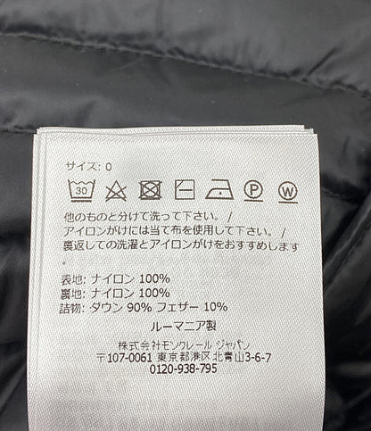 美品 MONCLER ダウンコート CALIPSO ブラック レディース SIZE - モンクレール