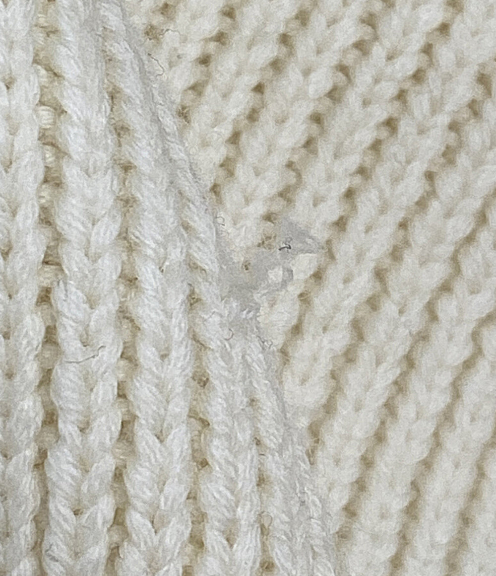 YOKO CHAN ニット ペプラムノースニット YCN-415-035 レディース SIZE 36 ヨーコチャン