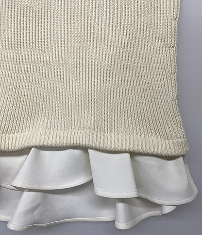 YOKO CHAN ニット ペプラムノースニット YCN-415-035 レディース SIZE 36 ヨーコチャン