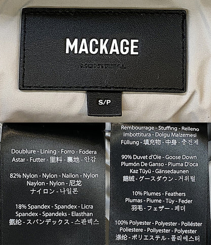 MACKAGE ダウンコート CALLA-BX 26098 レディース SIZE S マッカージュ