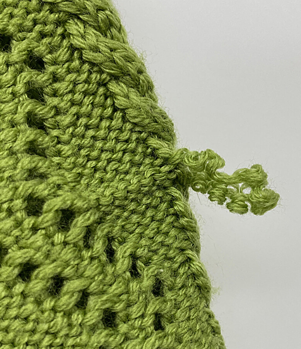 Rene ルネ ニット 6942910 パール付 ライトグリーン レディース SIZE 34