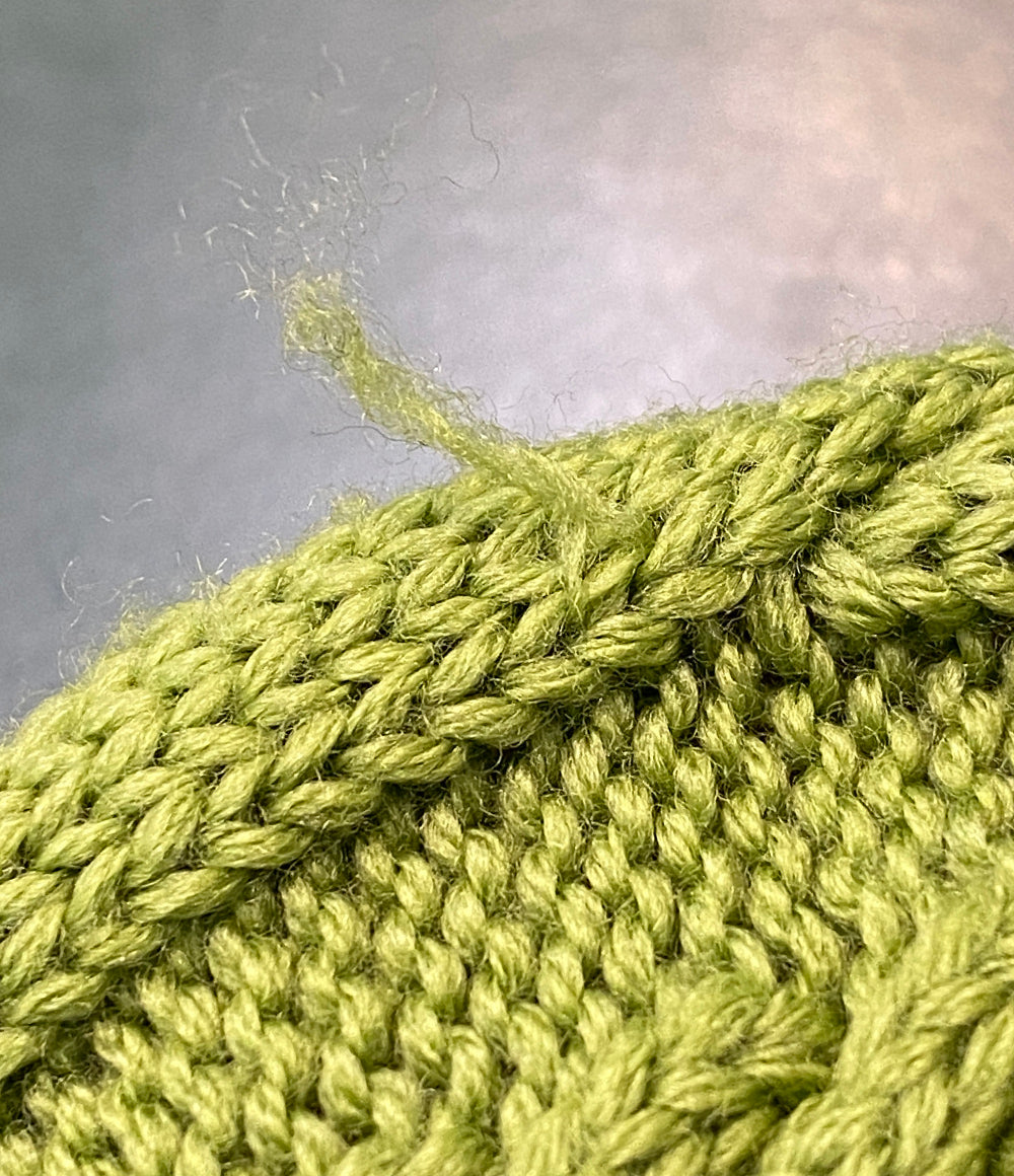 Rene ルネ ニット 6942910 パール付 ライトグリーン レディース SIZE 34