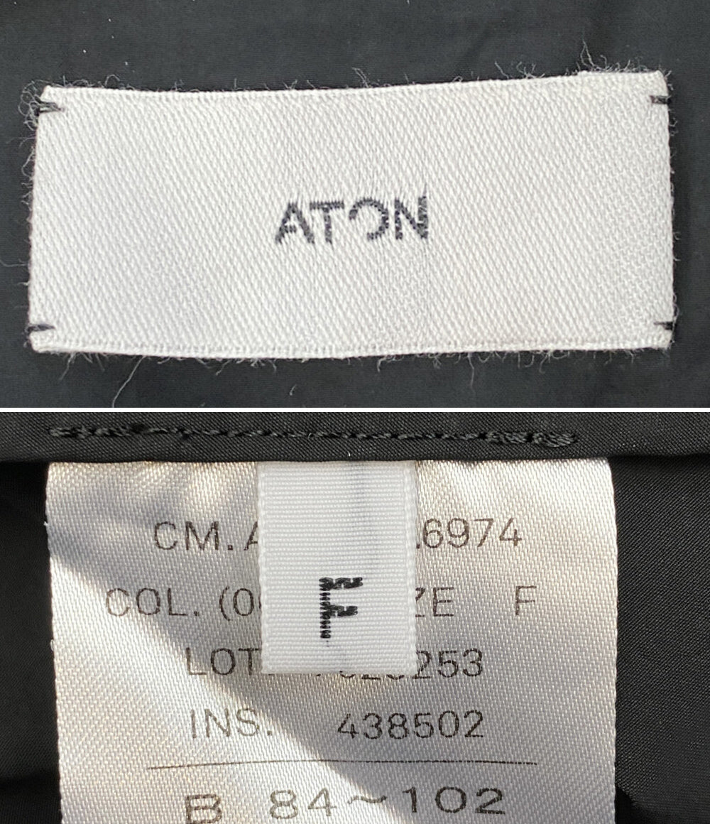 ATON トレンチコート CM.AG.NM.6974 レディース SIZE F エイトン