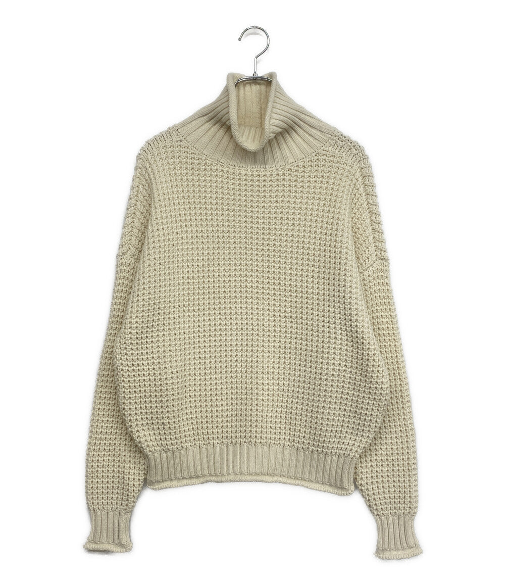 CABaN ニット ワッフルタートルネック 参考価格：49500円 39-02-94-02011 レディース SIZE F キャバン