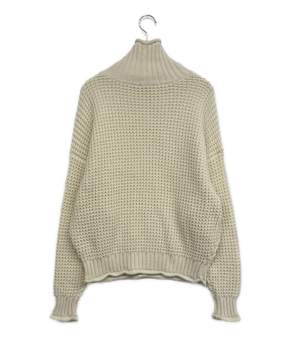 CABaN ニット ワッフルタートルネック 参考価格：49500円 39-02-94-02011 レディース SIZE F キャバン