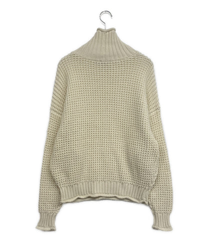 CABaN ニット ワッフルタートルネック 参考価格：49500円 39-02-94-02011 レディース SIZE F キャバン