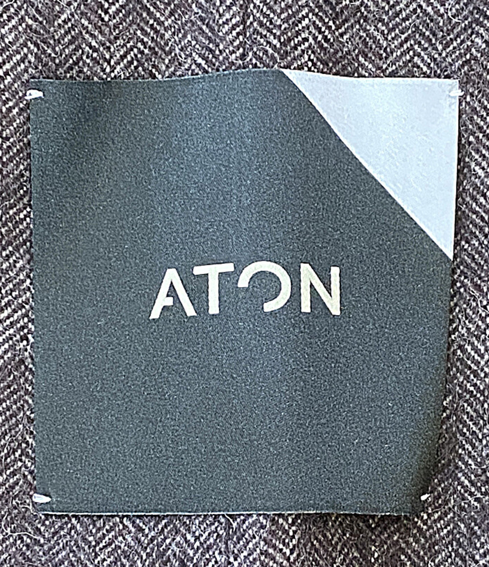 ATON ジレ ウール ボアポケット 6472344 レディース SIZE 02 エイトン